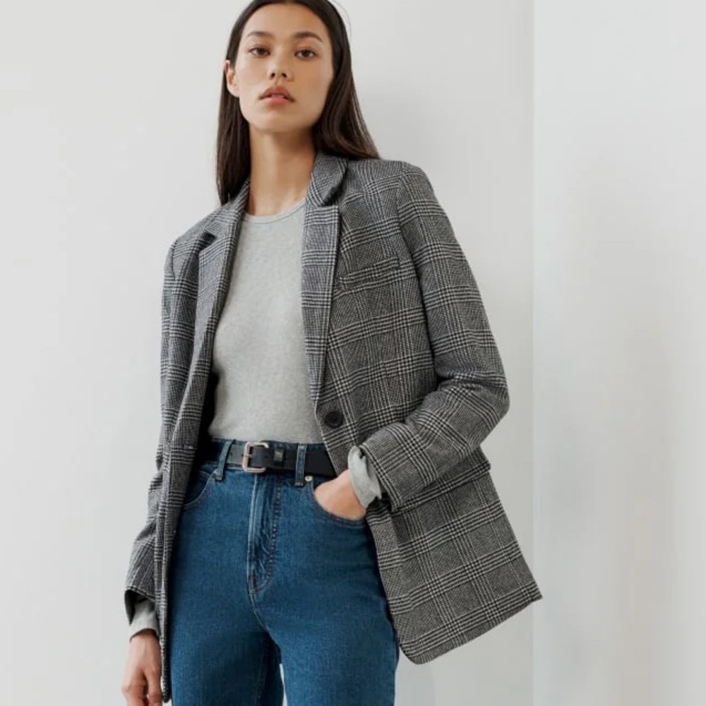 Everlane Oversized Blazer in Wool